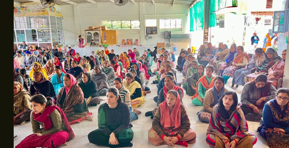 Satsang program was organized.
